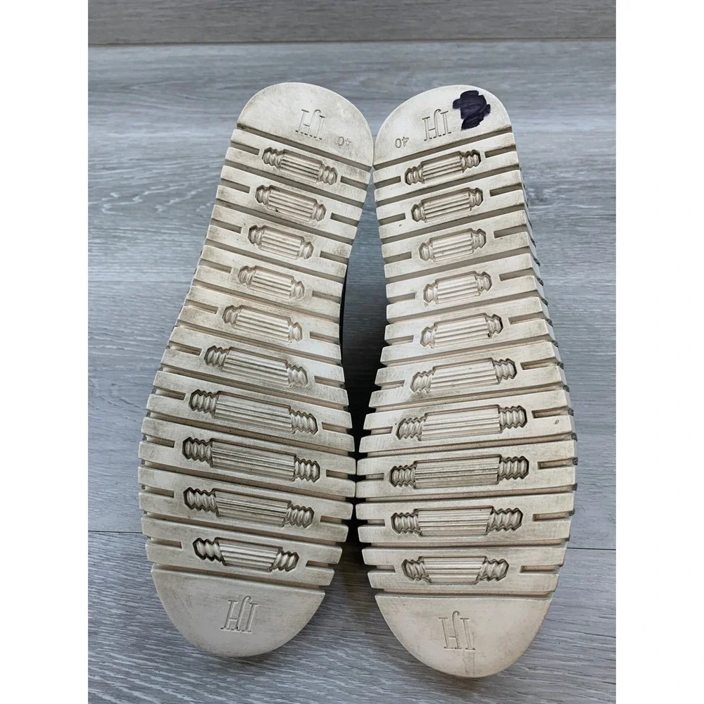 Ilse Jacobsen Tulip 139 Women's Metallic 8 Perforated Slip On Flat Shoes